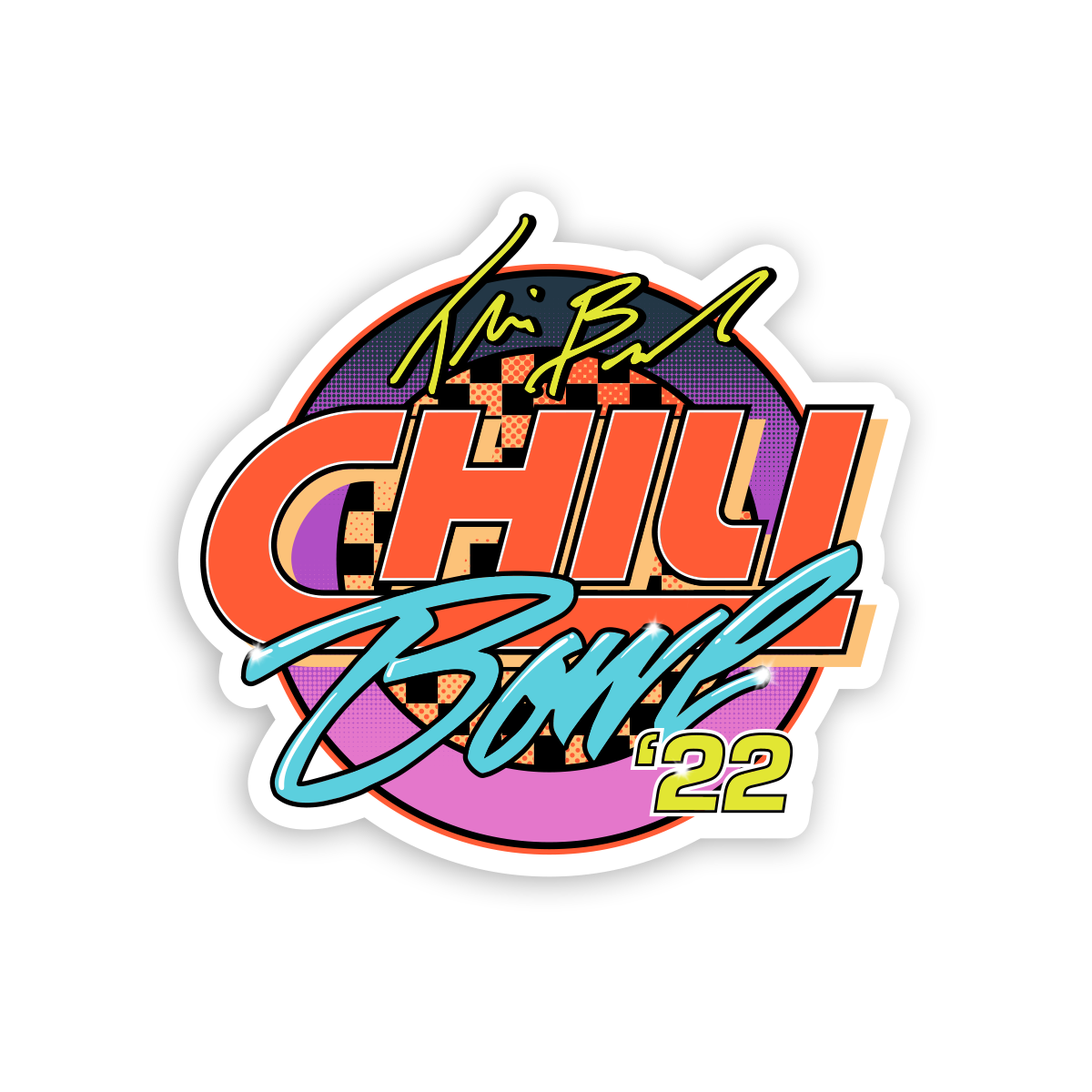 Chili Bowl | Dirt Debut Logo Sticker